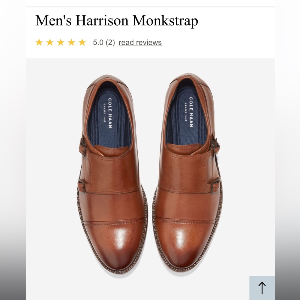 Cole Haan Harrison Monk Strap